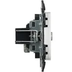 Valena ALLURE Розетка ТВ c топологией звезда 0-2400 МГц С лицевой панелью Белая