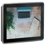 Панель оператора общепром. 9,7' емкостный экран, черная. Корпус: металл, 1хEthernet, 2хRS485/232, 2xUSB, 24В DC