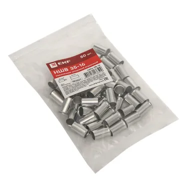 Наконечник штыревой втулочный НШв 35.0-16 (уп.50шт) PROxima