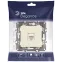 Розетка RJ45, Эра Elegance, сл.кость, 14-3107-02