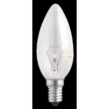 Лампа накаливания B35 240V 40W E14 clear