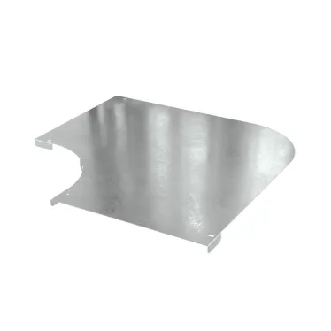 Крышка на угол CPO 90 горизонтальный 90° 200, в комплекте с крепежными элементами и соединительными пластинами, необходимыми длямонтажа, горячеоцинкованная