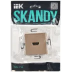 SKANDY Розетка HDMI SK-H01Sa песочный IEK
