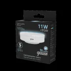 Лампа светодиодная LED 11 Вт 1050 лм 4100К таблетка нейтральный GX53 AC 220В Black Gauss