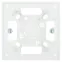 Коробка монтажная для накладного монтажа 1 модуль, белый