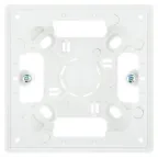 Коробка монтажная для накладного монтажа 1 модуль, белый