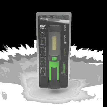 Фонарь светодиодный рабочий 10 Вт 400 лм Черный IP40 на батарейках 3xААА GFL Gauss