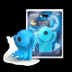 Светильник ночник розеточный 0.5 Вт Голубой IP20 с фиксированной проекцией и датчиком освещённости MOOD Gauss