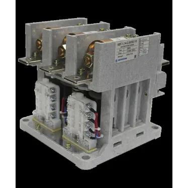 Контактор вакуумный КВТ-1,14-2,5/250-3 У3, трёхполюсный, 250А, 380В, 2з+2р, нереверсивный, без реле, с литым модулем питания, IP00