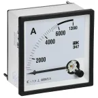 Амперметр Э47 6000/5А класс точности 1,5 96х96мм