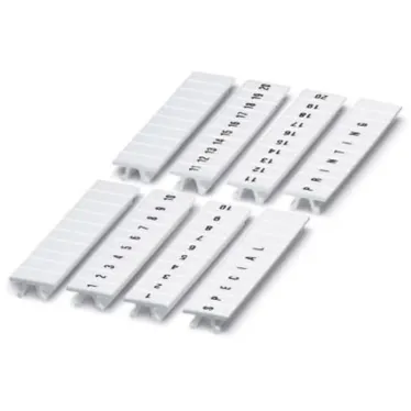 Маркировка для клемм, ширина 5 мм, от 91 до 100, вертикальная ориентация