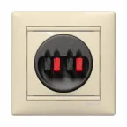 VALENA Рамка 1 пост слоновая кость