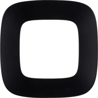 Valena ALLURE Рамка 1 пост матовый черный универсальная