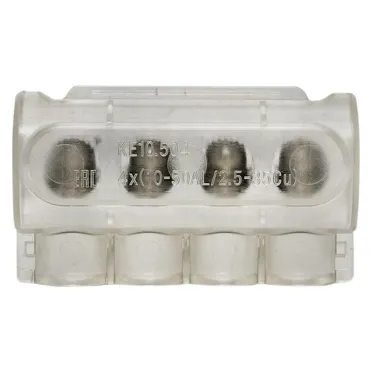 Клеммник для сетей уличного освещения KE10.504 Al 4x10-50 мм / Cu 2.5-35 мм EKF