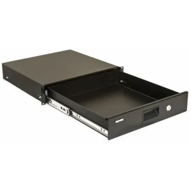 Полка (ящик) для документов 2U. 88х483х460мм (ВхШхГ)