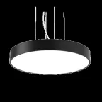 Светильник светодиодный ДСО-70Вт IP40 5600Лм 3000К COSMO DALI черный диаметр 0,9м