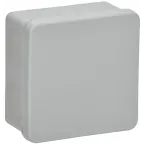 Коробка расп. КМ42455 о/п 100х100х50мм IP67 8 вв. серая