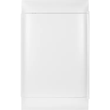 Practibox S Пластиковый щиток Встраиваемый (ЩРв-П) 3X12 Белая дверь