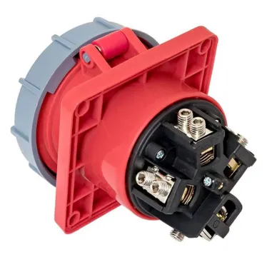 Розетка стационарная внутренняя угловая 4442 3Р+РЕ 125А 380В IP67 PROxima