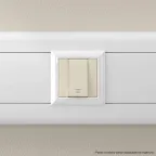 Avanti Кнопка ''Ванильная дымка'', 16A, 1 модульная