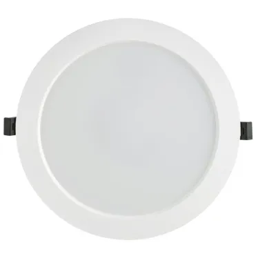 Светильник светодиодный встраиваемый ДВО 1615 белый круг 24Вт 4000К IP20