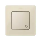 Клавиша с пиктограммой звонок для 75150-, 75152-39, S82,82N слоновая кость