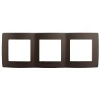 Рамка на 3 поста, Эра12, бронза, 12-5003-13