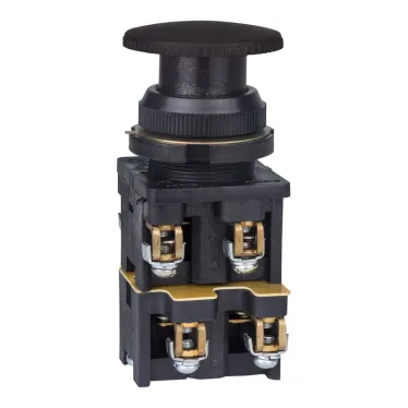 Выключатель кнопочный КЕ 022-У3-исп.3- (черный)