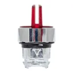 Механизм переключателя исполнительный ХB4 красный на 3 положения возвратный без фиксации с подсветкой с короткой ручкой PROxima