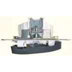 GLOSSA Выключатель двухклавишный сх.5 антрацит в рамку