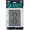 SKANDY Розетка 2-местная без заземления без защитных шторок 10А в сборе SK-R10Gr серый IEK