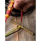 Шина PEN ноль-земля 6х9мм 18 отверстий латунь крепеж по центру PROxima