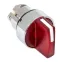Механизм переключателя исполнительный ХB4 красный на 2 положения возвратный без фиксации с подсветкой с короткой ручкой PROxima