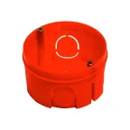 Коробка установочная 68х40мм круглая