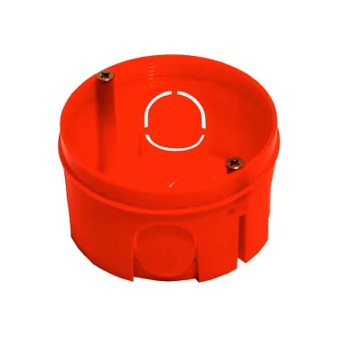 Коробка установочная 68х40мм круглая