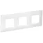 SKANDY Рамка 3-местная SK-F03W арктический белый IEK