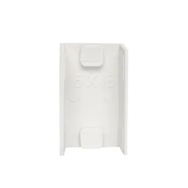 Соединитель (16х16) (4 шт) Plast PROxima белый