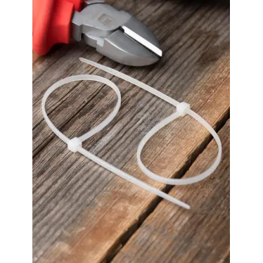 Хомут P6.6 стандартный белый 2.5x150 (100шт) FlexLock PROxima