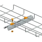 Крепежный комплект проволочного лотка к элементам системы подвесов