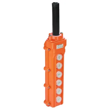 Пост кнопочный ПКТ-60 на 6 кнопок IP54 ABS-пластик