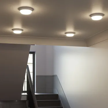 Светильник светодиодный пылевлагозащищенный для ЖКХ ECO IP65 D160*53 12W 940lm 4000K круглый 1/40 | 126418212 | Gauss