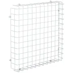 LIGHTING Решетка защитная для светильника LED ДВО 660х660х95мм белая IEK