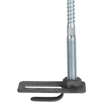 Держатель фасадный с крючком, L-120мм, HZ PROxima