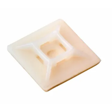 Площадка под винт самоклеящаяся 28х28 мм, белая, 100 шт,