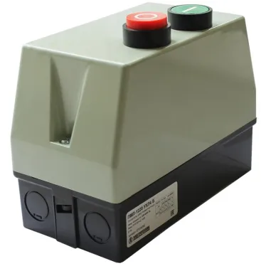 ПМЛ-1220 УХЛ4 Б, 220В/50Гц, 1з, 10А, нереверсивный, с реле РТЛ-1014-2 7-10А, в корпусе из пластика IP54, с кнопками ПУСК + СТОП, пускатель электромагнитный (ЭТ)