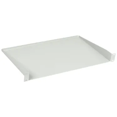 Полка консольная L-280мм 1U серая