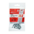 Шуруп универсальный 4х35 потайная головка, остроконечный, оцинкованный (16шт) - пакет