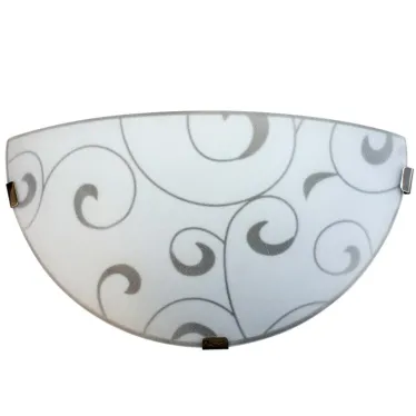 Светильник НББ-21-60 М19 Морокко 300/2 матовый белый /клипсы штамп металлик индивидуальная упаковка