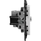 Valena LIFE Розетка ТВ оконечная 10дБ 0-862 МГц С лицевой панелью Белая