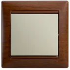 VALENA Переключатель одноклавишный в рамку слоновая кость